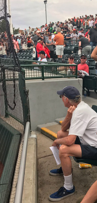 Larry David with script (edit)